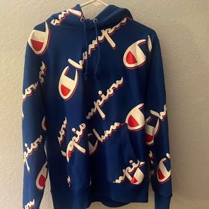 Champion Monogram Reverse Weave Hoodie